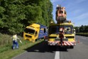 LKW in Boeschung A 3 Rich Frankfurt Hoehe Roesrath Lohmar P004